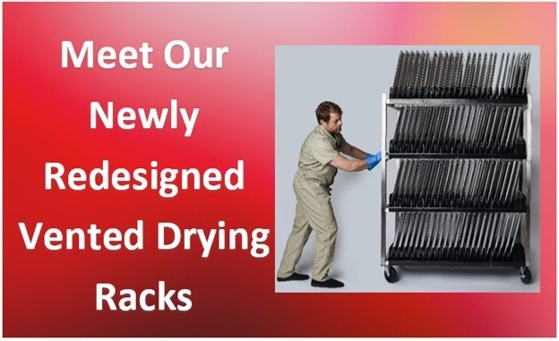 Meet Our Newly Redesigned Vented Drying Racks